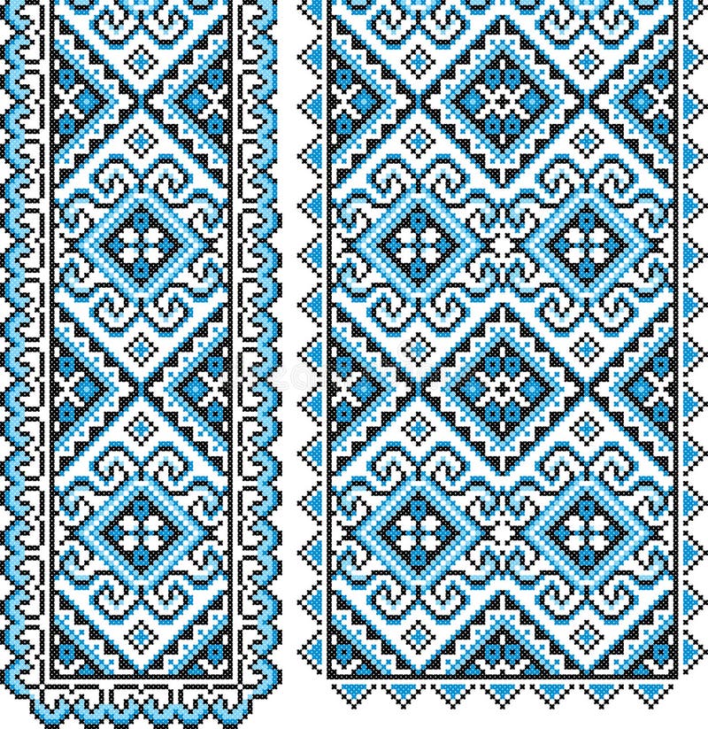 Ornement national ukrainien illustration de vecteur Ornement national ukrainien illustration de vecteur