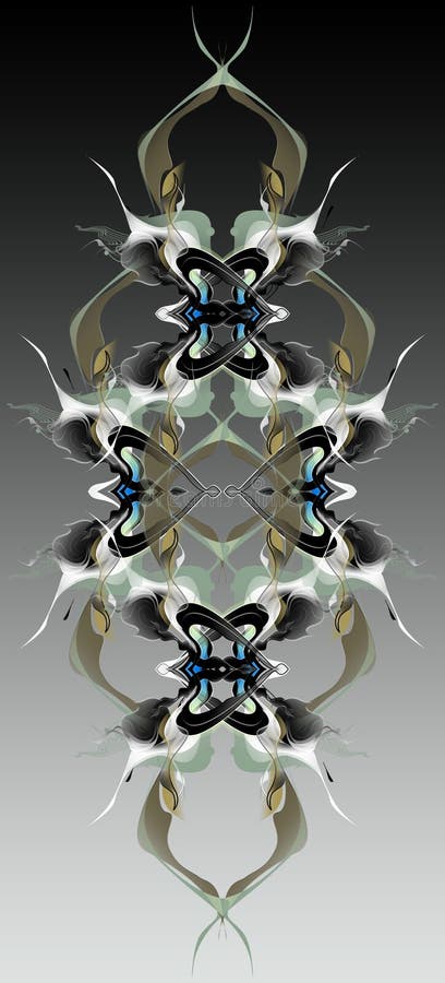 Ornement oriental, moderne illustration de vecteur