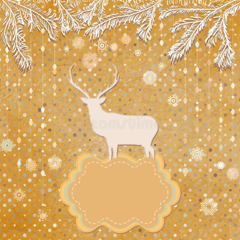 Ornements de Noël faits à partir des flocons de neige. ENV 8 illustration libre de droits Ornements de Noël faits à partir des flocons de neige. ENV 8 illustration libre de droits