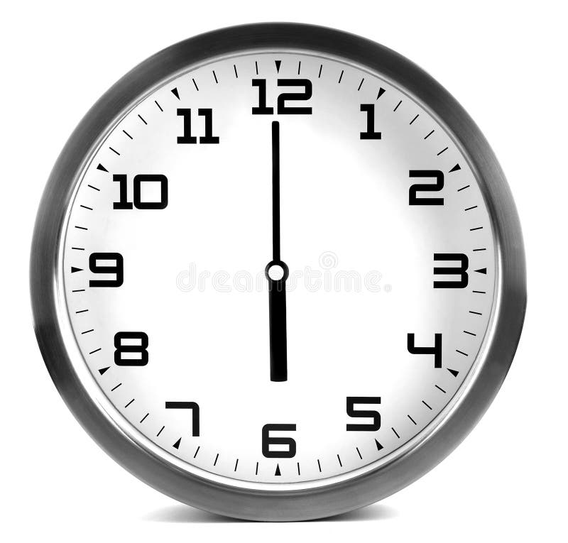 Orologio di parete immagine stock libera da diritti Orologio di parete immagine stock libera da diritti