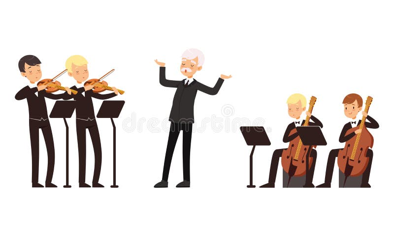 Director De Orquesta De Música En Escena En Tuxedo Directora De La Orquesta Sinfónica Instrumental Clásica Vector De Estilo Plano Ilustración del Vector - Ilustración de etapa, jugador: 195137346 Director De Orquesta De Música En Escena En Tuxedo Directora De La Orquesta Sinfónica Instrumental Clásica Vector De Estilo Plano Ilustración del Vector - Ilustración de etapa, jugador: 195137346