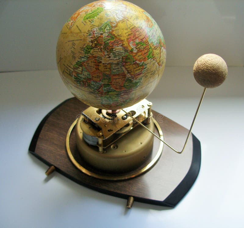 Orrery clock