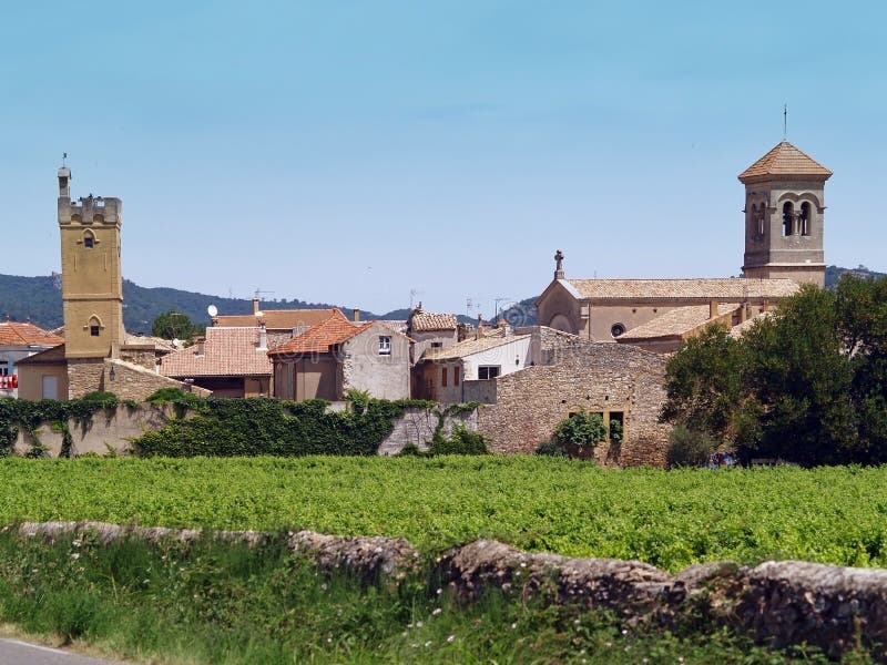 Orsan, french typical village