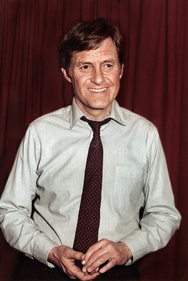 Orson Bean in Chicago, Illinois in 1980 Editorial Image Image of