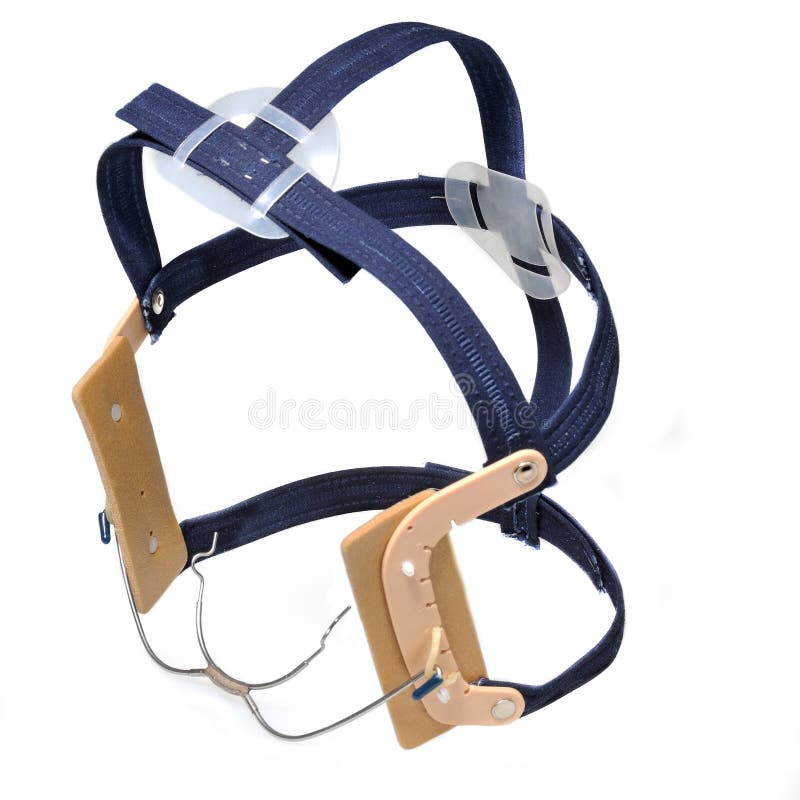 Orthodontic Brace Headgear stock image. Image of brace 11383093