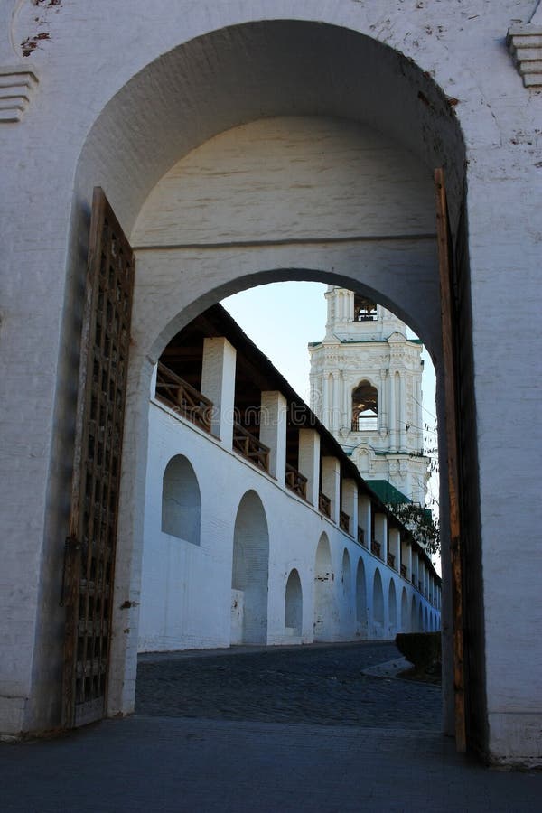 Towers and walls of the Astrakhan Kremlin. Towers and walls of the Astrakhan Kremlin