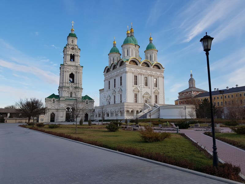 Towers and walls of the Astrakhan Kremlin. Towers and walls of the Astrakhan Kremlin