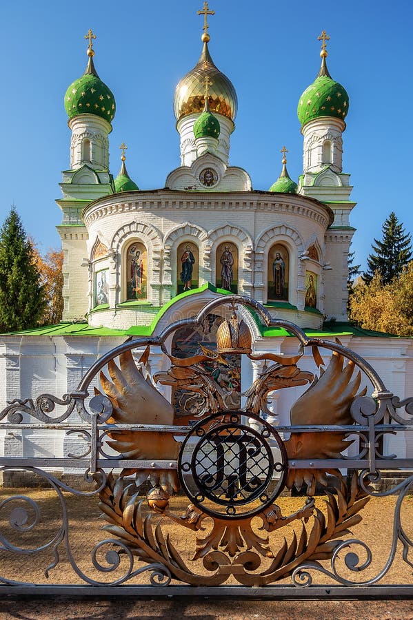 Orthodox church on the battlefield Battle of Poltava