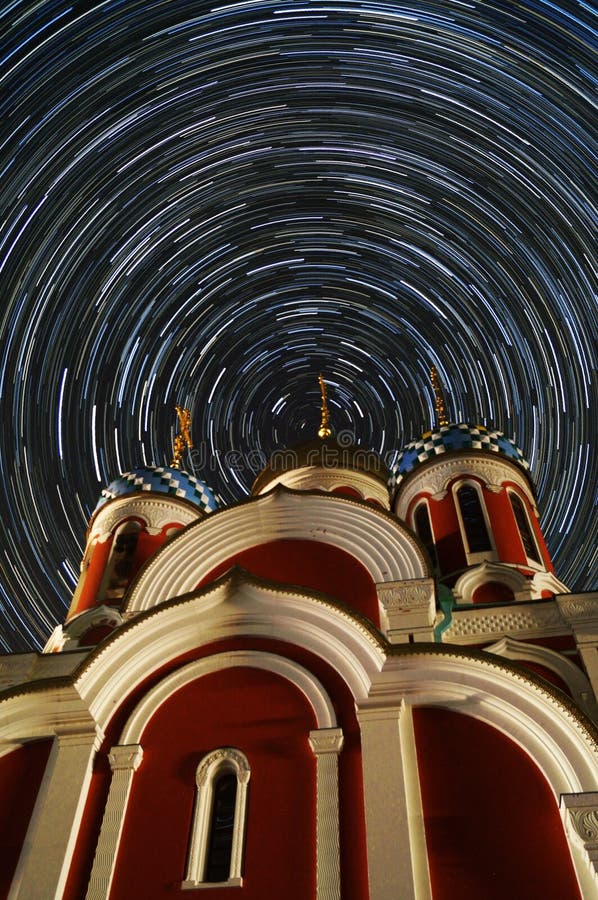 Orthodox Church of St. George - the town of Medyn, Kaluga region in Russia.