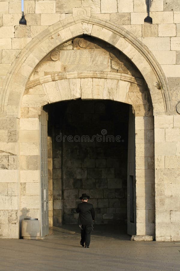 Orthodox at the jaffa gate