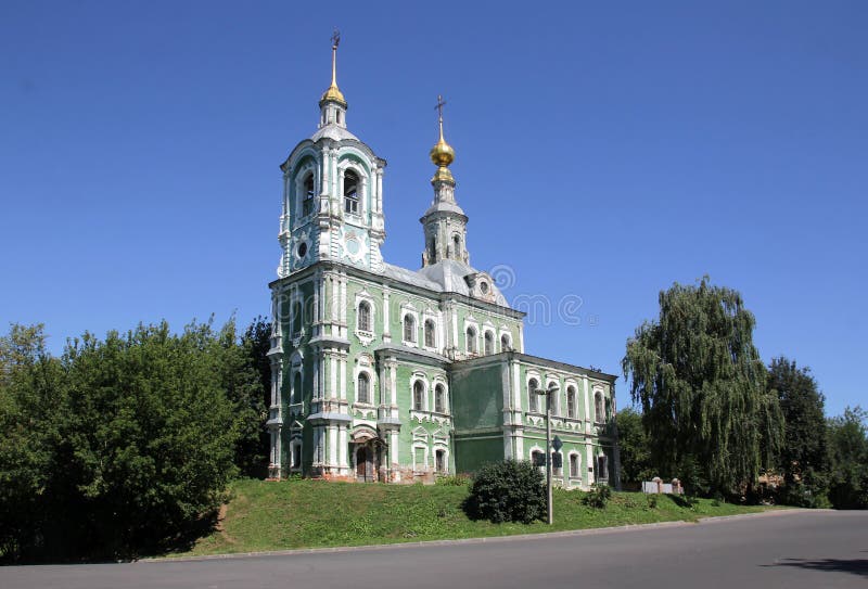 Orthodoxe Kirche des Heiligen Nikita des Märtyrers stockbilder Orthodoxe Kirche des Heiligen Nikita des Märtyrers stockbilder