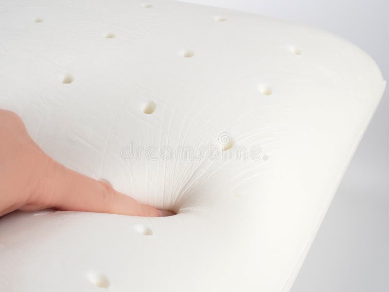Orthopedic Pillow, Memory Foam. Stock Image Image of orthopedic, pillow 214198419