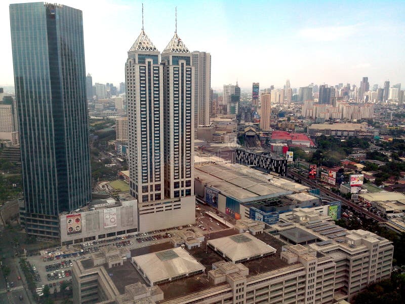 Ortigas, pasig, mandaluyong και ορίζοντας makati στοκ φωτογραφίες Ortigas, pasig, mandaluyong και ορίζοντας makati στοκ φωτογραφίες