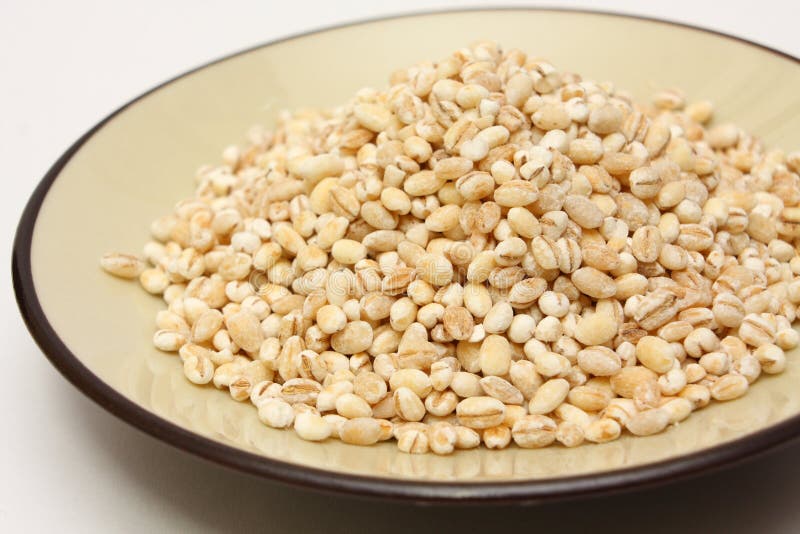 Orzo fotografia stock. Immagine di grezzo, macro, alimento 15225764