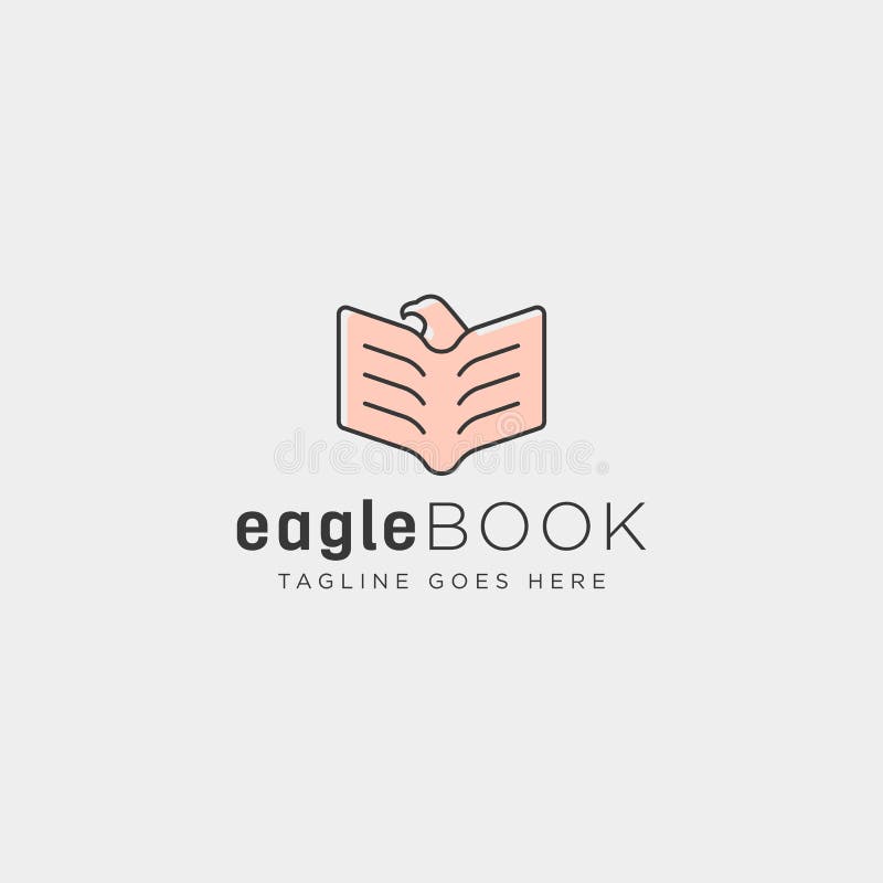 orła lub ptaka edukacji linii logo książkowego szablonu ikony wektorowy ilustracyjny element obraz royalty free orła lub ptaka edukacji linii logo książkowego szablonu ikony wektorowy ilustracyjny element obraz royalty free