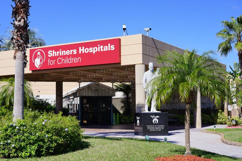 Hospital De Shriners, Em Sacramento, Em Stockton BLVD Foto de Stock Editorial Imagem de
