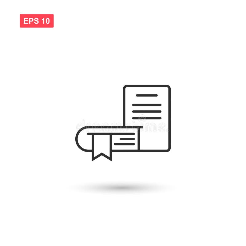 Os livros marcam um endereço da Internet o projeto do vetor do ícone isolaram 2 ilustração royalty free Os livros marcam um endereço da Internet o projeto do vetor do ícone isolaram 2 ilustração royalty free