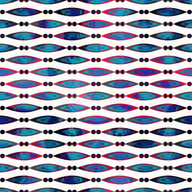 Os objetos geométricos coloridos abstraem a ilustração sem emenda do vetor do fundo ilustração royalty free Os objetos geométricos coloridos abstraem a ilustração sem emenda do vetor do fundo ilustração royalty free
