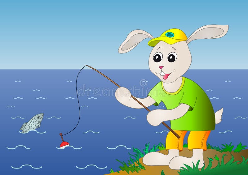 Os peixes da lebre ilustração stock Os peixes da lebre ilustração stock