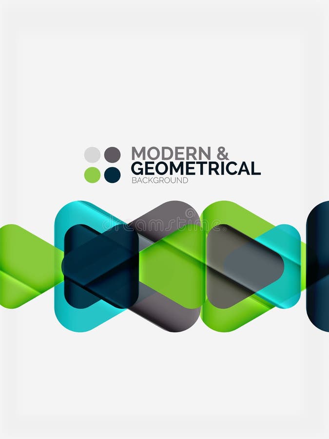 Os triângulos geométricos coloridos modernos com efeito lustroso brilhante com amostra text ilustração stock Os triângulos geométricos coloridos modernos com efeito lustroso brilhante com amostra text ilustração stock