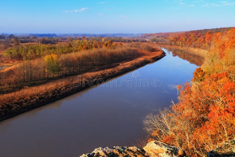 Osage River in Autumn