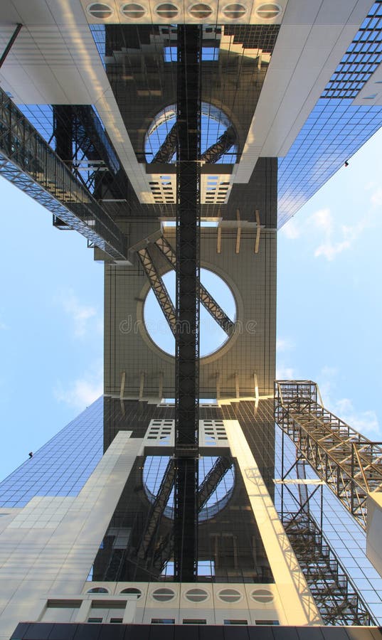 Osaka stock photo. Image of japan, downtown, steel, glass 15393210