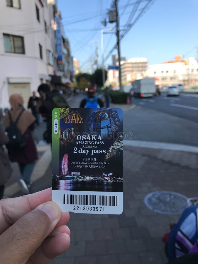 Osaka 2 días que sorprenden el paso ofrece viaje ilimitado en Osaka con el acceso libre de la diversa ubicación turística fotos de archivo Osaka 2 días que sorprenden el paso ofrece viaje ilimitado en Osaka con el acceso libre de la diversa ubicación turística fotos de archivo