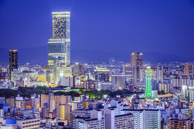 Osaka, Japan Cityscape