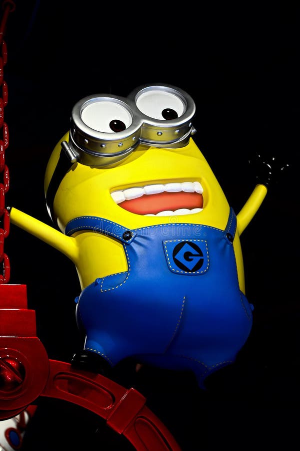 Close Up Of HAPPY MINION Statue Editorial Stock Image Close Up Of HAPPY MINION Statue Editorial Stock Image