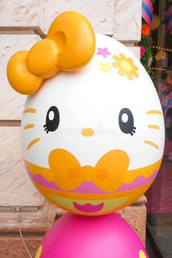 Hello Kitty Easter Egg at Universal Studio Osaka, Japan