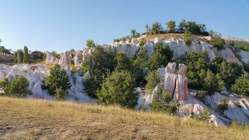 Oscile la boda de piedra del fenómeno cerca de la ciudad de Kardzhali fotografía de archivo libre de regalías Oscile la boda de piedra del fenómeno cerca de la ciudad de Kardzhali fotografía de archivo libre de regalías