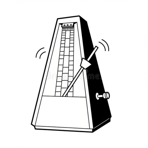 Oscillating Metronome Illustrates Precision Timing Device for Musical ...