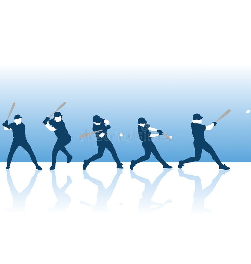 Oscillation de Basebal illustration libre de droits Oscillation de Basebal illustration libre de droits