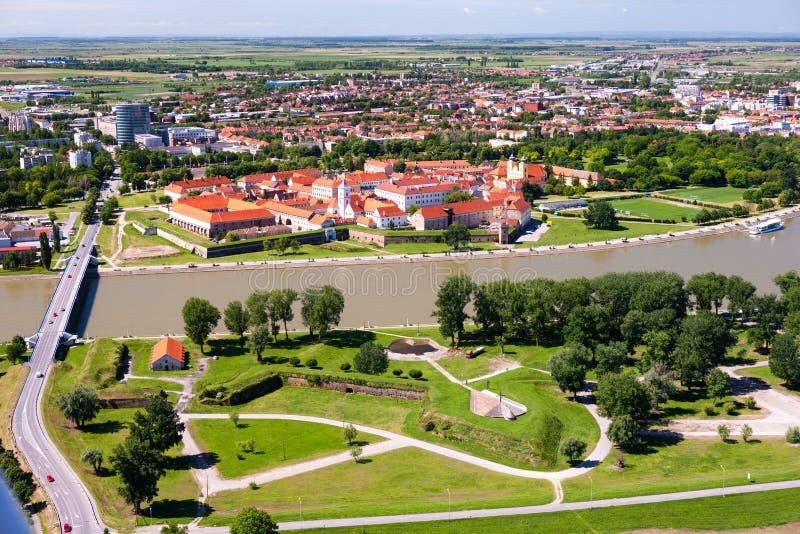 OSIJEK, KROATIEN stockfoto OSIJEK, KROATIEN stockfoto