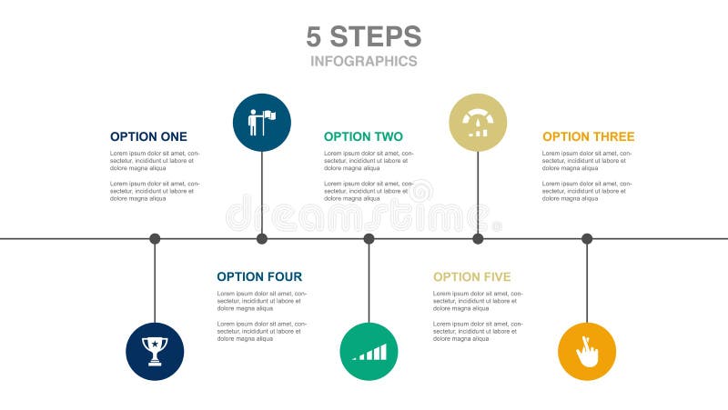 achievement, progress, luck, performance, attainment, icons Infographic design layout template. achievement, progress, luck, performance, attainment, icons Infographic design layout template