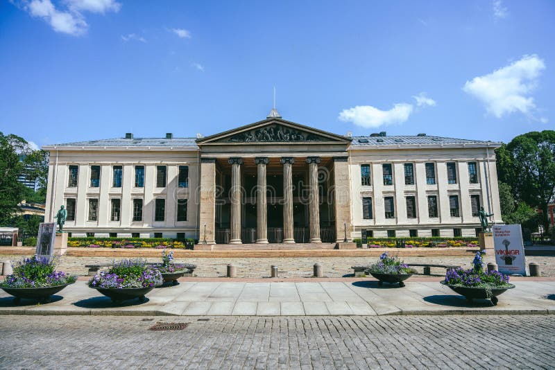 Oslo university stock photo. Image of school, university - 3002586