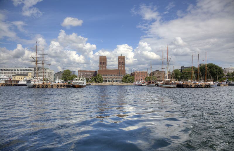 Oslo from the sea (HDR)