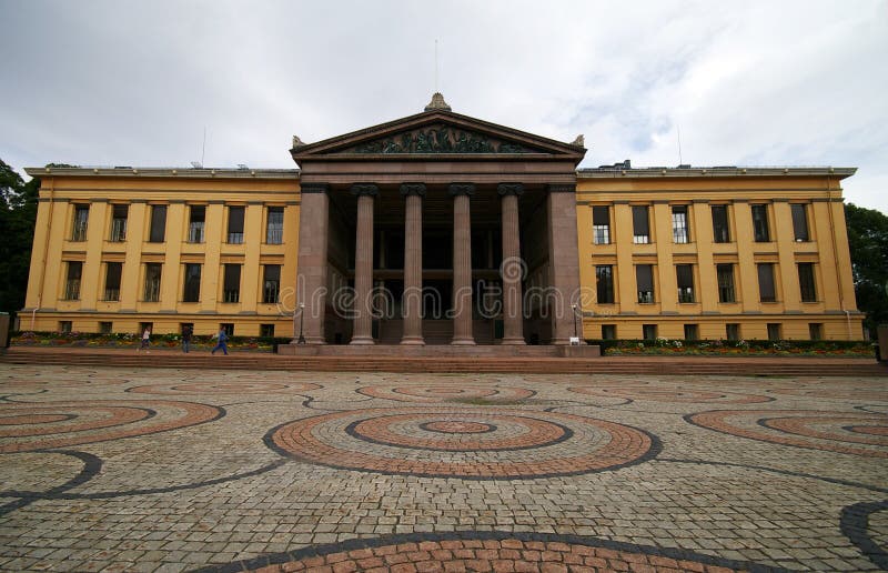 Oslo university stock images