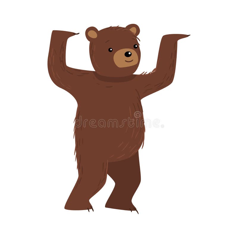 Oso De Peluche Marrón Parado E Ilustración Vectorial De Baile Ilustración del Vector - Ilustración de bosque, sencillo: 161107172 Oso De Peluche Marrón Parado E Ilustración Vectorial De Baile Ilustración del Vector - Ilustración de bosque, sencillo: 161107172