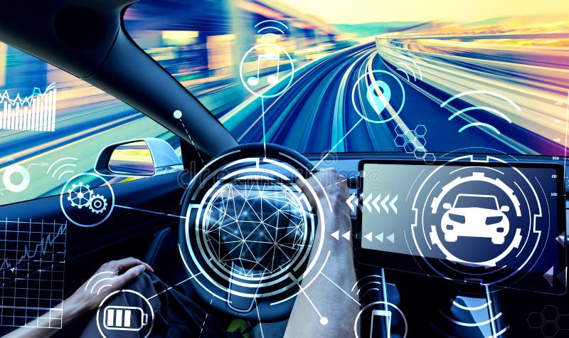Osoba jedzie nowego elektrycznego pojazd zdjęcie stock Osoba jedzie nowego elektrycznego pojazd zdjęcie stock