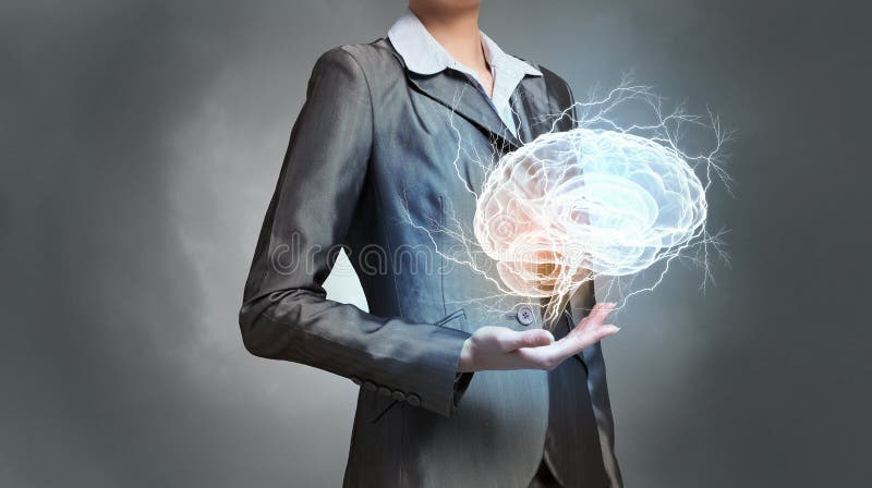 Osoba wielki umysł obrazy royalty free