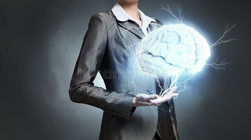 Osoba wielki umysł fotografia royalty free