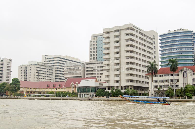 Ospedale di Siriraj, Bangkok immagini stock