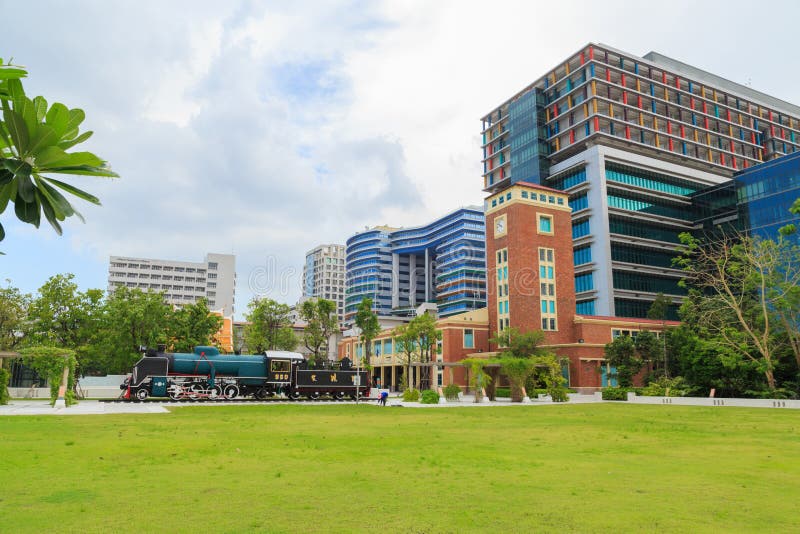 Ospedale Siriraj Piyamaharajkarun fotografia stock