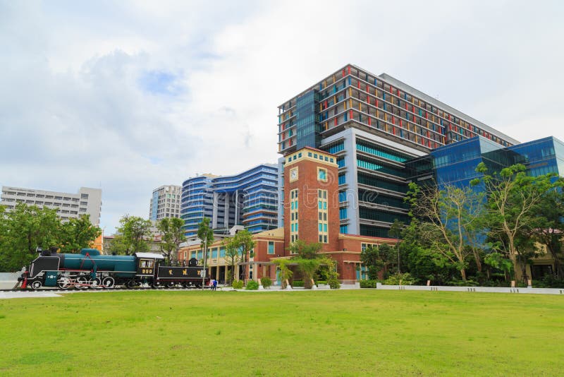Ospedale di Siriraj Piyamaharajkarun immagini stock libere da diritti