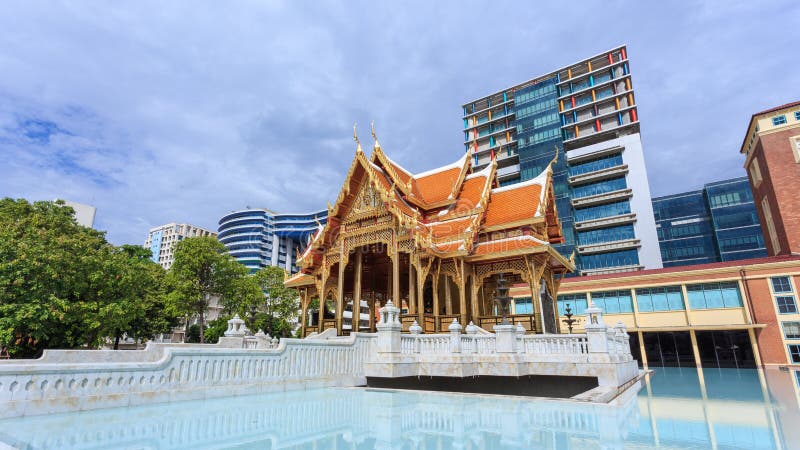 Ospedale di Siriraj Piyamaharajkarun fotografie stock libere da diritti