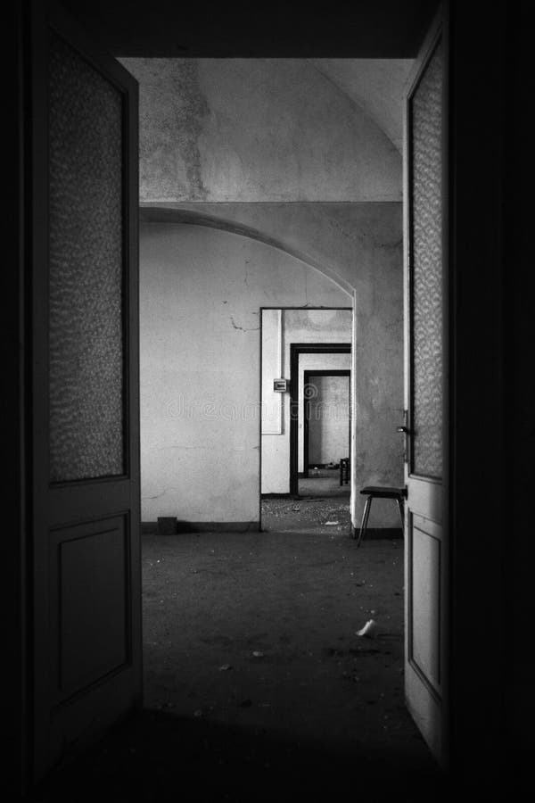 The interior of an ex insane asylum in italy. The interior of an ex insane asylum in italy