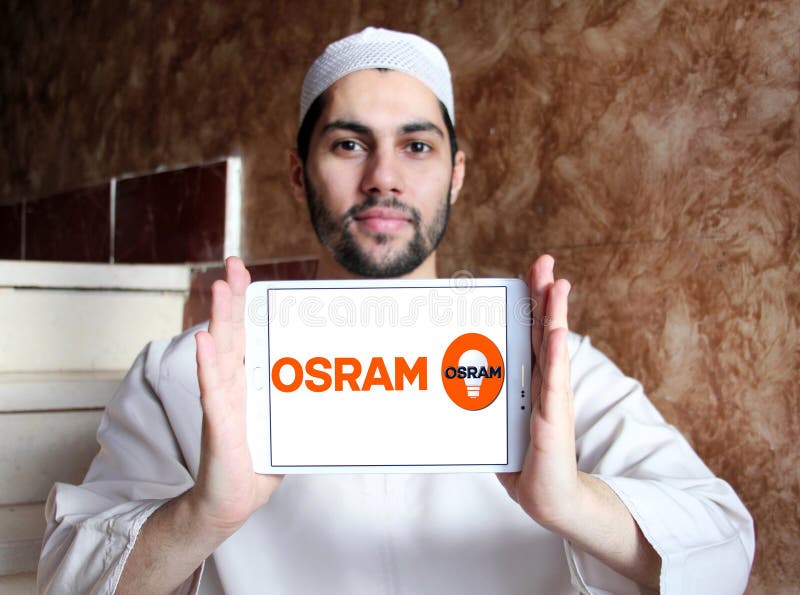 burst vokal beviser Osram Lighting Company Logo Editorial Image - Image of logotype,  commercial: 100298165