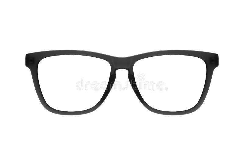 Osservi il nero della struttura di vetro isolato su fondo bianco fotografia stock Osservi il nero della struttura di vetro isolato su fondo bianco fotografia stock