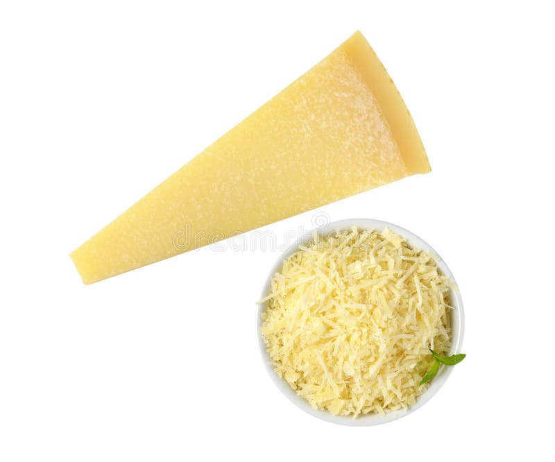 Ost grated parmesan arkivfoton